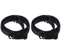 Prym Bra Straps, Black, 10 mm, Schwarz, 2 Stück