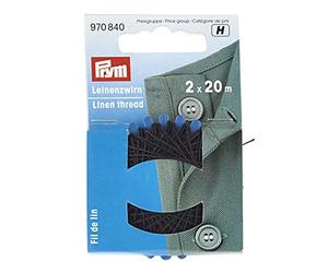 Prym - Prym Black (20m) Linen Thread - 1 Unit