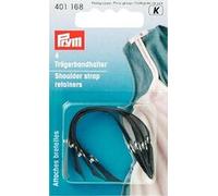 PRYM-Consumer Shoulder Strap Retainers, Black, One Size