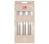 Prym Prym.ergonomics 218595 Wool Crochet Hook Set, Taupe, 3/4/5 mm