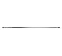 Prym - Prym Hardened Steel Large Eye Silver (2.40x150mm) Rounded Tip Weaving Needles - 25 Needles