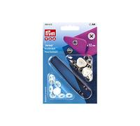 Prym - Prym Jersey Black (12mm) Non-Sew Press Fasteners - 1 Unit