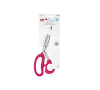 Fabric Scissors Micro Serration, Prym Love, 21cm, Pink Soft Handle 610542