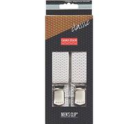 Prym - Prym Men's Classic Silver, Grey & Red (125cm, 30mm) Clip - 1 Unit