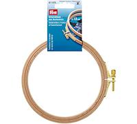 Prym - Prym Natural-Coloured (0.8x13cm) Beech Wood Embroidery Frame with Brass Screw - 1 Piece