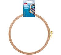 Prym - Prym Natural-Coloured (0.8x19cm) Beech Wood Embroidery Frame with Brass Screw - 1 Piece
