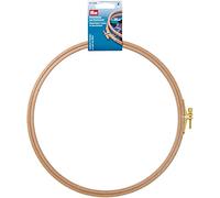 Prym - Prym Natural-Coloured (0.8x25cm) Beech Wood Embroidery Frame with Brass Screw - 1 Piece