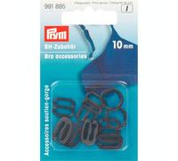 Prym - Prym Plastic Black (10mm) Bra Accessories - 1 Unit
