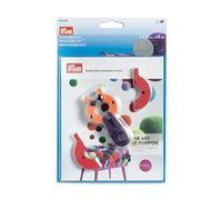 Prym Pom Maker, Red, Purple, Orange, Größe S