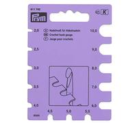 Prym Crochet Hook Gauge, Multi, Kunststoff