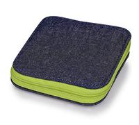 Travel Sewing Set Prym Jeans Green Zipper Yarn Needles Scissors Measure 651243