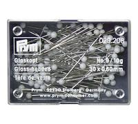 Prym Headpins, Steel, Silver, 30 x 0,6mm