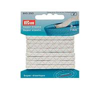 Prym - Prym White (7mm, 3m) Super Elastic - 1 Count