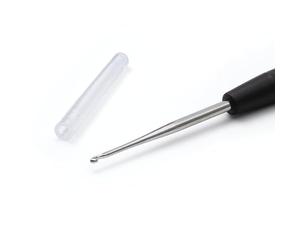 Prym - Record (1.25mm) Crochet Hook with Plastic Handle - 1 Crochet Hook