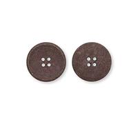 Prym Recycled Cotton Buttons 25mm - per Pack of 2