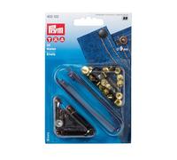 Prym Rivets Brass 9mm Antique Copper/Black Oxide - 403102