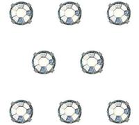 Prym Rivets with Rhinestones, Strass, 5mm, Silver, 24 Piece