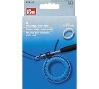 Prym Crochet Rings, Silver, 2 x 1 x 1 cm