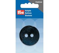 Prym Round Coconut Buttons Dark Blue 34mm - Each