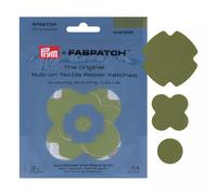 Prym FabPatch Stretch Rub-on Patch (Pack of 3) - Self-Adhesive Bi-Elastic Repair Patches for Sportswear, Leggings, Jackets & Trainers (Black)