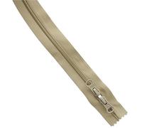 Prym S13 Zip Fastener with 2-Way Zip Pullers, Plastic, Beige, 60 cm