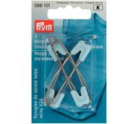 Prym Safety Nappy Pins Light Blue - per pack of 4