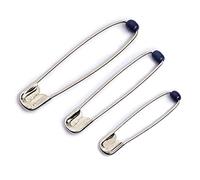 Prym Safety Pins, Steel, Silver, 34/41/48mm