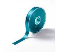 Prym Satin Ribbon 15 mm Turquoise, 100% Polyester