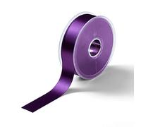 Prym Satin Ribbon 25mm Purple, 100% Polyester, 25 mm