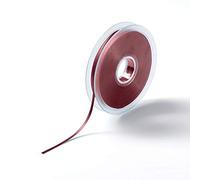 Prym Satin Ribbon 3 mm Bordeaux, 100% Polyester