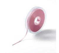 Prym Satin Ribbon 3 mm Rose, 100% Polyester, Pink