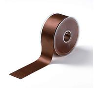 Prym Satin Ribbon 38 mm Medium, 100% Polyester, mid-Brown
