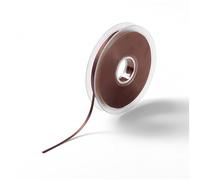 Prym Satin Ribbon Medium Brown - 3mm - per metre
