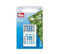 Prym Sewing Machine Needles, Metal, Silver, 9.3 x 5.7 x 0.7 cm