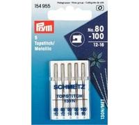 Prym Topstitch & Metallic Machine Needles - per pack of 5