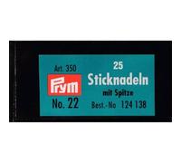 Prym Sharp Tip Needles, Silver, 40 x 0,9 mm, 25 Stück