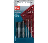 Prym Sharps Sewing Needles - per pack of 16