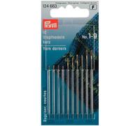 Prym Darning Needles, Alloy Steel, Silver, 1-9, 10 Stück
