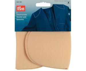 Prym Shoulder Pad, Cotton, Black, 19.5 x 1.7 x 7 cm