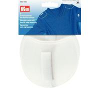 Prym Shoulder Pads Raglan with Hook and Loop Fastening S, Skin-Colour, White, Small