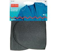 Prym 993867 Shoulder Pad Half Moon PA M-L Black, polyester, 2 x 1 x 1 cm