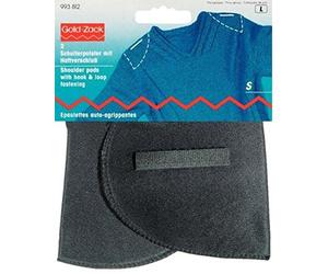 Prym Shoulder Pads Set-in with Hook and Loop Fastening Black S