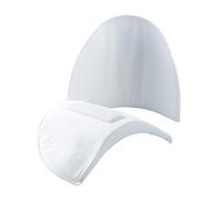 Prym Shoulder Pads Set-in with Hook and Loop Fastening White M-L, 160 x 115 x 15 mm, weiß, 2 Stück