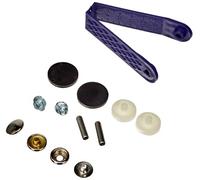 Prym Press Fasteners Silver Sport and Camping – Non-Sew, 15 mm