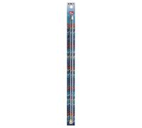 Prym Knitting pin Pair, 35cm, Aluminium Pearl Grey, 35 cm, 2.75 mm