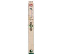 Prym Single-Pointed Knitting Pins Bamboo 33 cm 3.00 mm, Natural, One Size