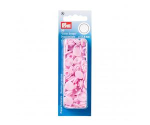 Prym Snaps Press Fasteners Pale Pink - per pack of 30