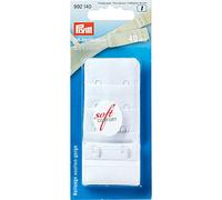 Prym Soft Comfort Bra Extender, White, 40 mm 3 x 2 Haken
