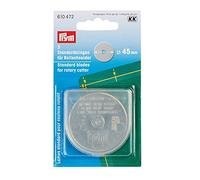 Prym Spare Blades for Rotary Cutter, Stainless Steel, Black, 45 mm (5x5x1 cm)