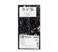 Prym Sport Snaps Press Fasteners Black Oxidized - per pack of 100